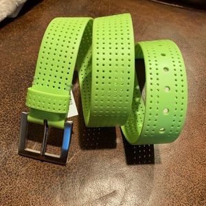 NEW PGA TOUR silicone perforated belt 32